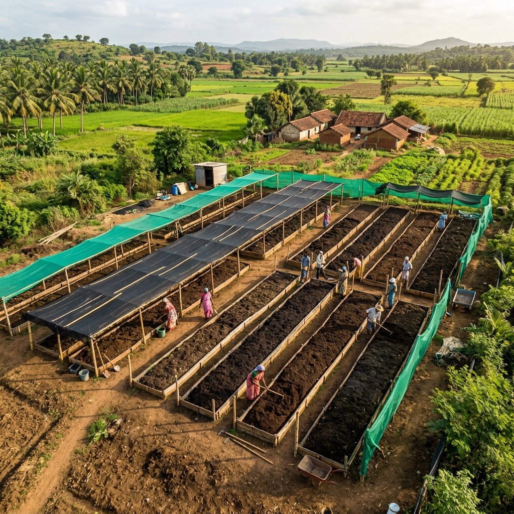 Vasudha production and processing facility